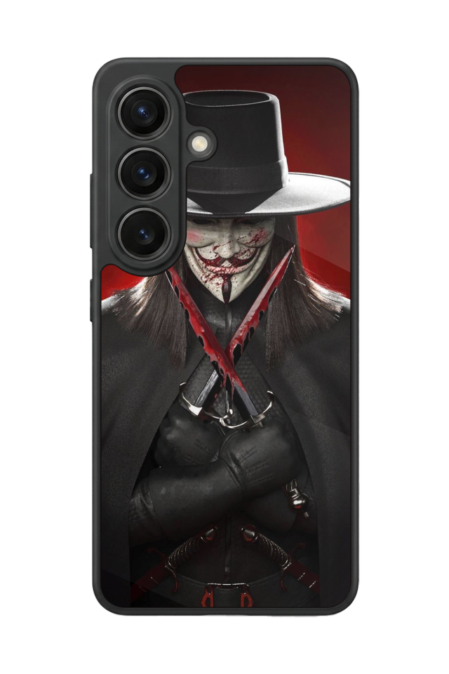 Samsung Galaxy S26 Uyumlu Vendetta Tasarımlı Glossy Premium Kılıf