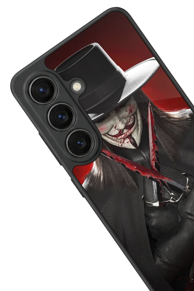 Samsung Galaxy S26 Uyumlu Vendetta Tasarımlı Glossy Premium Kılıf