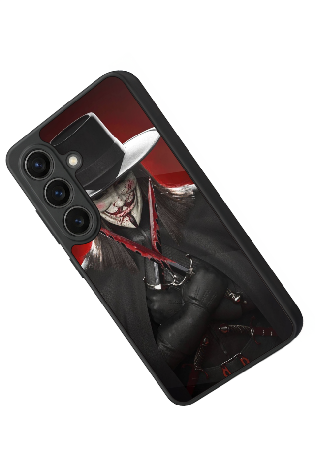 Samsung Galaxy S26 Uyumlu Vendetta Tasarımlı Glossy Premium Kılıf