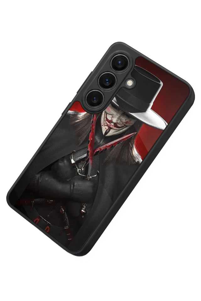 Samsung Galaxy S26 Uyumlu Vendetta Tasarımlı Glossy Premium Kılıf