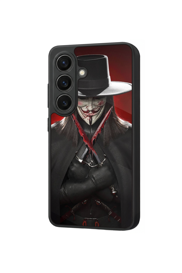 Samsung Galaxy S26 Uyumlu Vendetta Tasarımlı Glossy Premium Kılıf