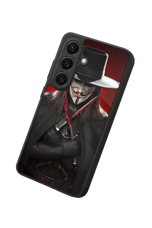 Samsung Galaxy S26 Uyumlu Vendetta Tasarımlı Glossy Premium Kılıf