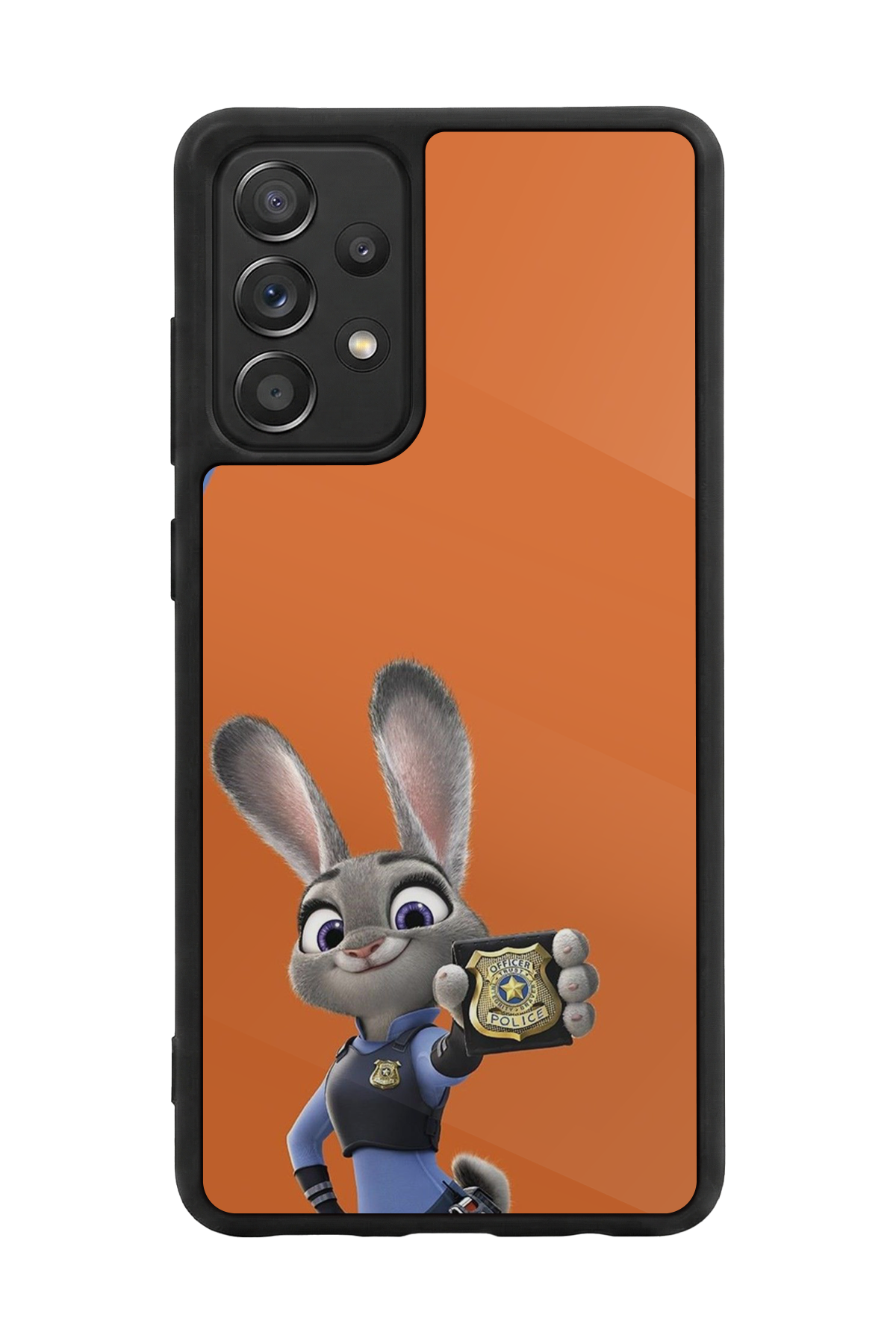 Samsung Galaxy A72 Uyumlu Zootropolis Tasarımlı Glossy Premium Kılıf