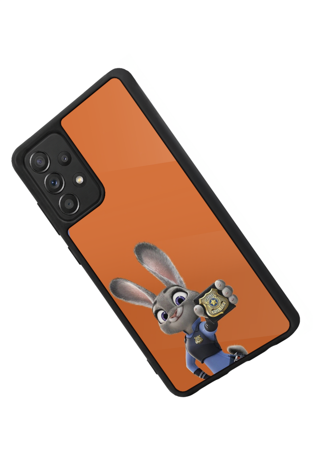 Samsung Galaxy A72 Uyumlu Zootropolis Tasarımlı Glossy Premium Kılıf