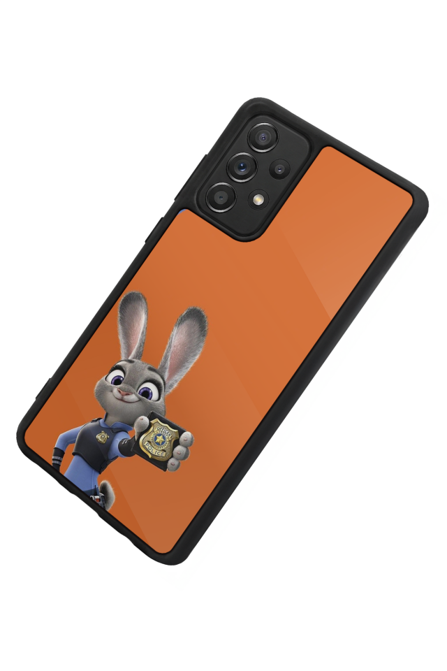 Samsung Galaxy A72 Uyumlu Zootropolis Tasarımlı Glossy Premium Kılıf