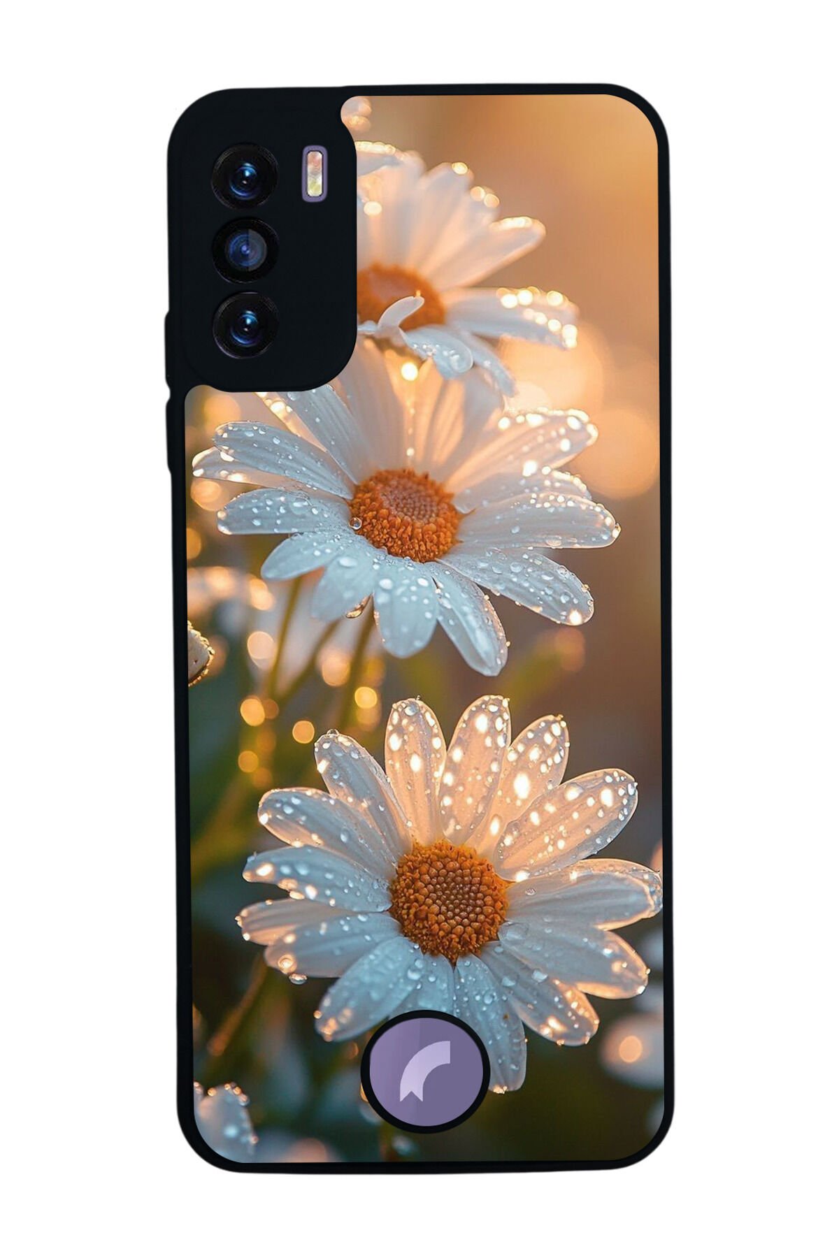Reeder S19 Max Pro S Uyumlu Cicek Tasarımlı Glossy Premium Kılıf
