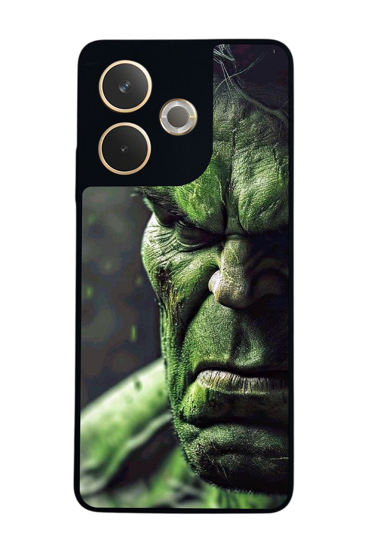 Oppo A5 Pro Uyumlu Hulk Tasarımlı Glossy Premium Kılıf