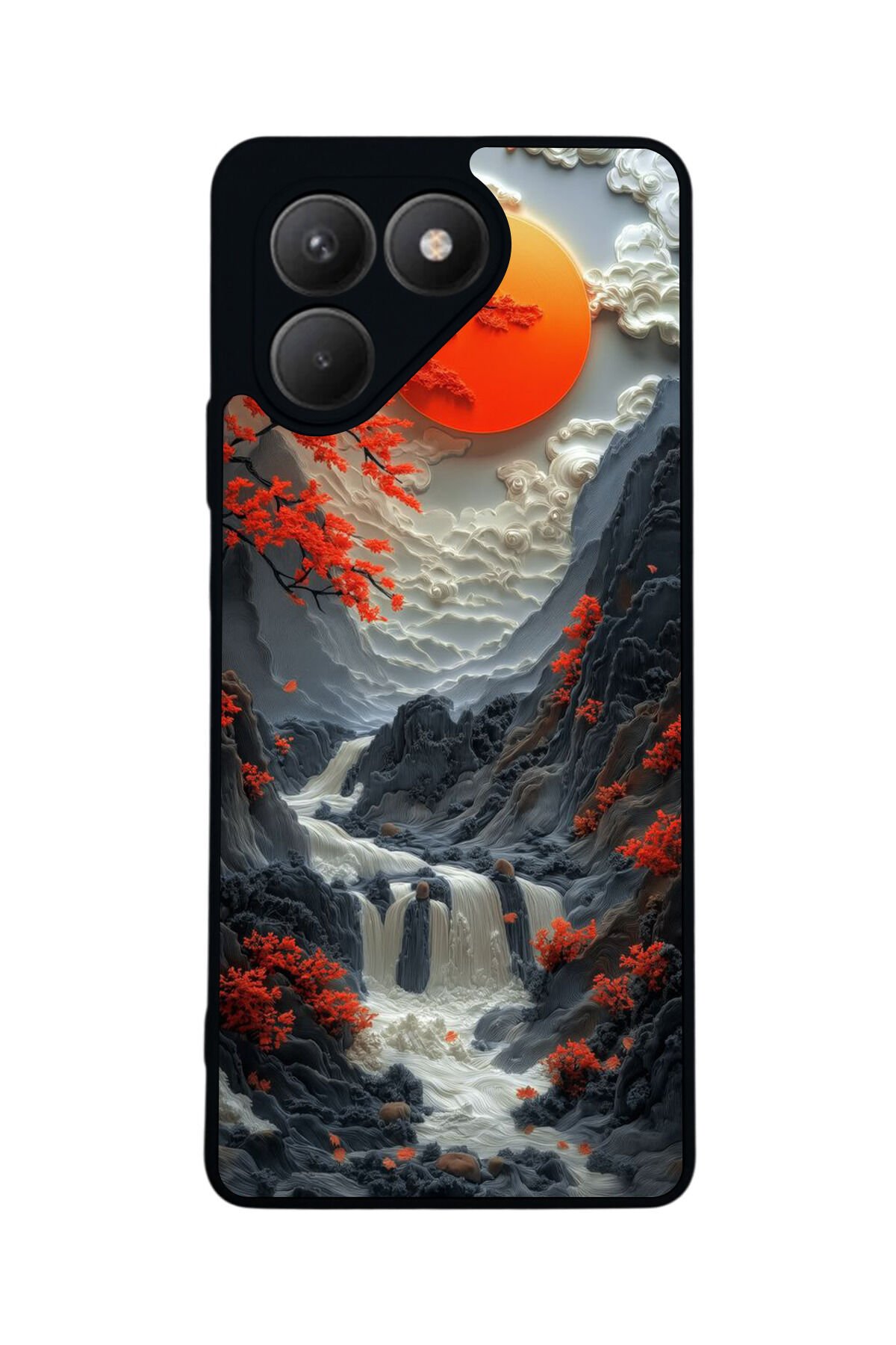 Tecno Pova 7 Mat Uyumlu Siyah Kılıf – Yumuşak Silikon, Koruyucu, Şok Emici Kapak