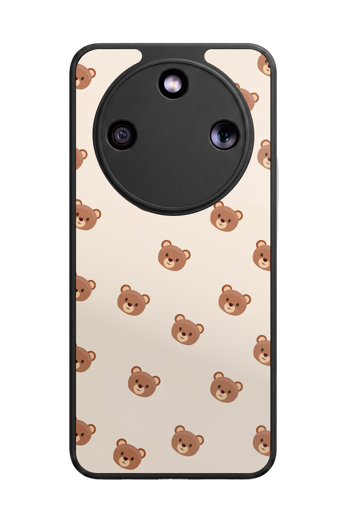 Honor Magic 8 Lite Uyumlu Ayı Tasarımlı Glossy Premium Kılıf