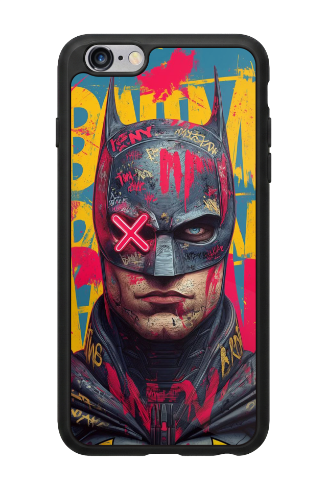 iPhone 6s Plus Uyumlu Batman Tasarımlı Glossy Premium Kılıf