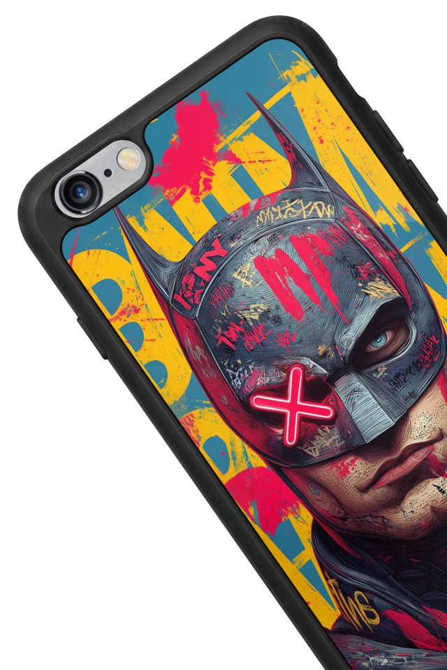 iPhone 6s Plus Uyumlu Batman Tasarımlı Glossy Premium Kılıf