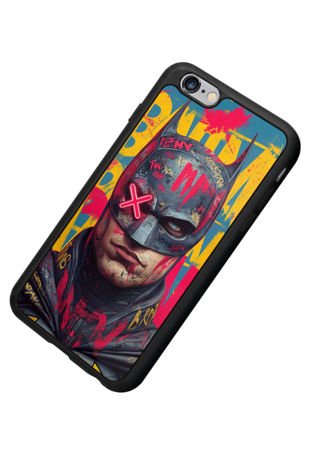 iPhone 6s Plus Uyumlu Batman Tasarımlı Glossy Premium Kılıf