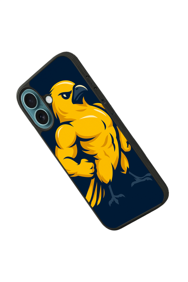 iPhone 16 Plus Uyumlu Fenerbahce Tasarımlı Glossy Premium Kılıf