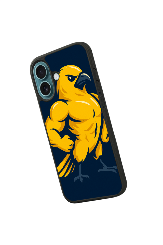 iPhone 16 Plus Uyumlu Fenerbahce Tasarımlı Glossy Premium Kılıf