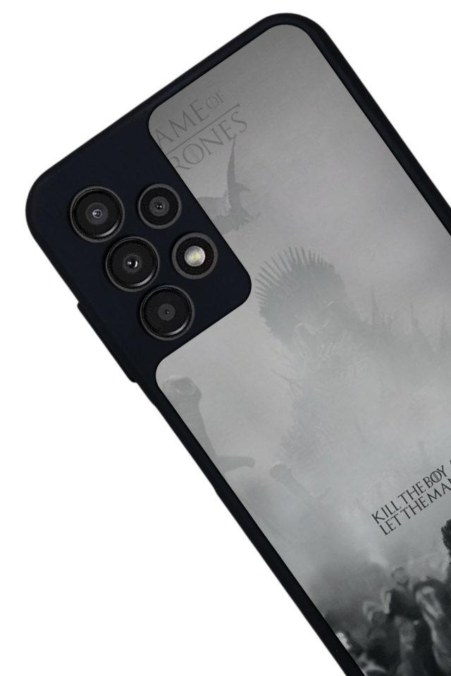 Samsung Galaxy A23 Uyumlu GameOfThrones Tasarımlı Glossy Premium Kılıf
