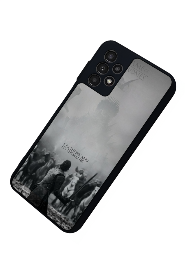 Samsung Galaxy A23 Uyumlu GameOfThrones Tasarımlı Glossy Premium Kılıf
