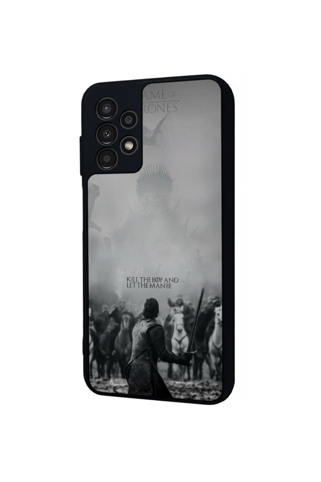 Samsung Galaxy A23 Uyumlu GameOfThrones Tasarımlı Glossy Premium Kılıf