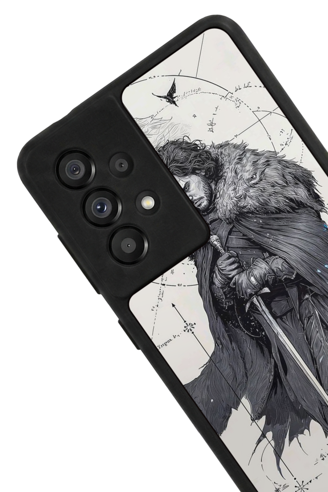 Samsung Galaxy A73 Uyumlu GameOfThrones Tasarımlı Glossy Premium Kılıf