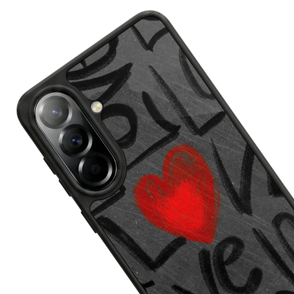 Samsung Galaxy A57 Uyumlu Love Tasarımlı Glossy Premium Kılıf