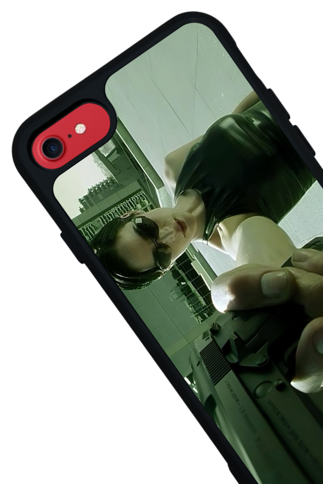 iPhone SE Uyumlu MatriiPhone SE Tasarımlı Glossy Premium Kılıf