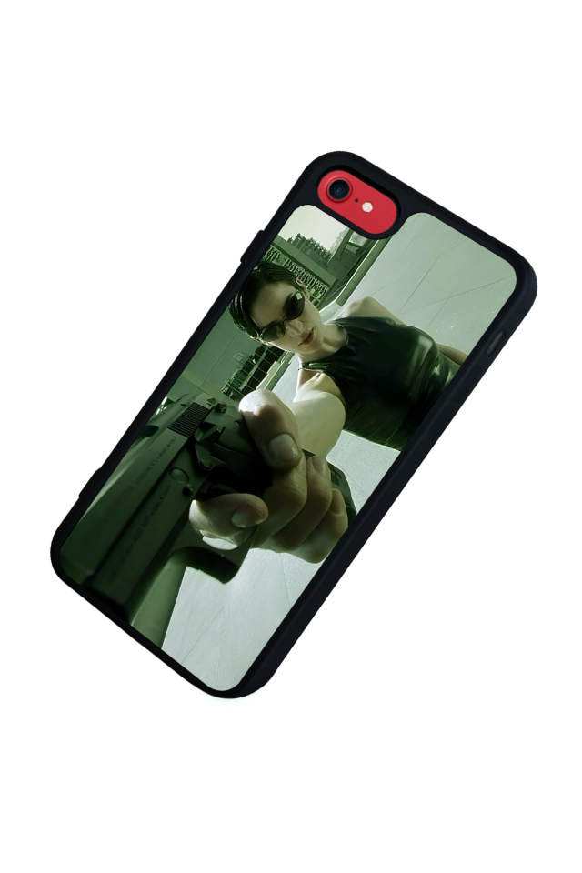 iPhone SE Uyumlu MatriiPhone SE Tasarımlı Glossy Premium Kılıf