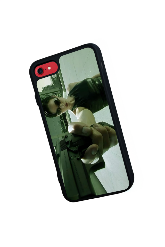 iPhone SE Uyumlu MatriiPhone SE Tasarımlı Glossy Premium Kılıf
