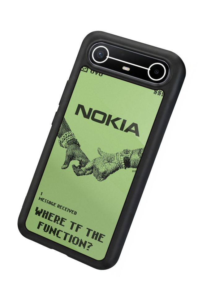 Tecno Spark Slim 5G Uyumlu Nokia Tasarımlı Glossy Premium Kılıf
