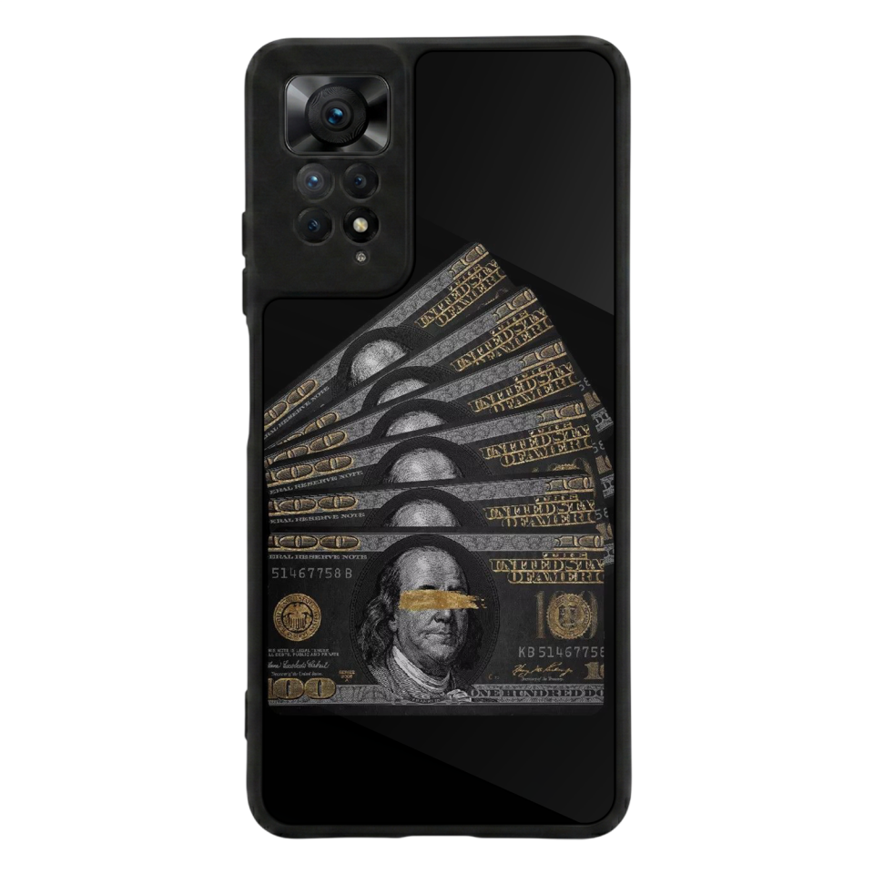 Xiaomi Redmi Note 11 Pro Uyumlu Para Tasarımlı Glossy Premium Kılıf