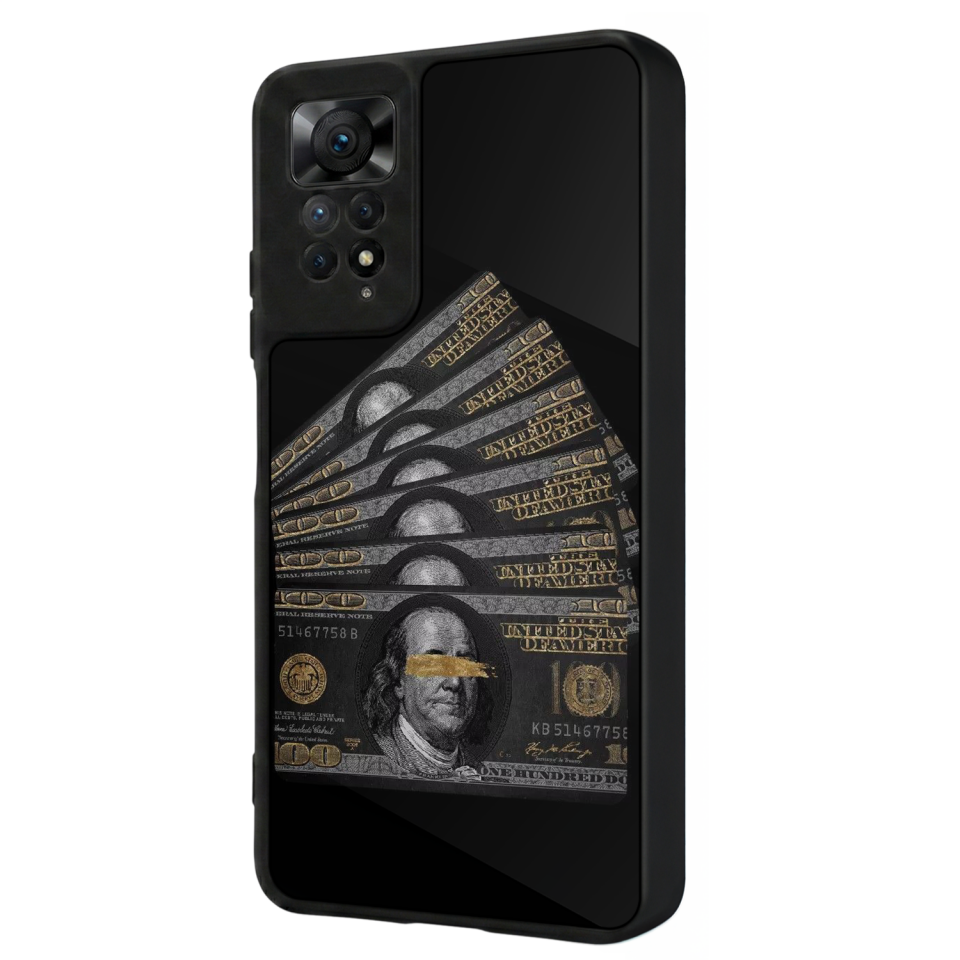 Xiaomi Redmi Note 11 Pro Uyumlu Para Tasarımlı Glossy Premium Kılıf