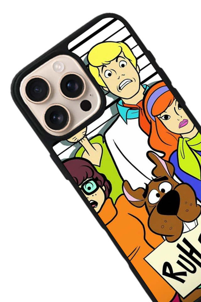 iPhone 15 Pro Max Uyumlu Scooby Doo Tasarımlı Glossy Premium Kılıf