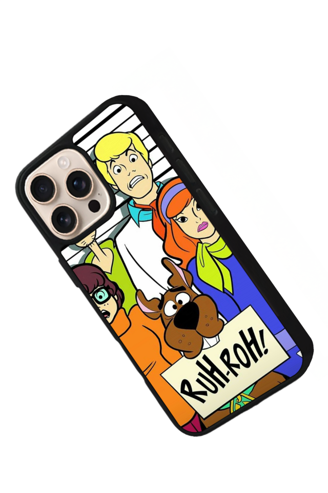 iPhone 15 Pro Max Uyumlu Scooby Doo Tasarımlı Glossy Premium Kılıf