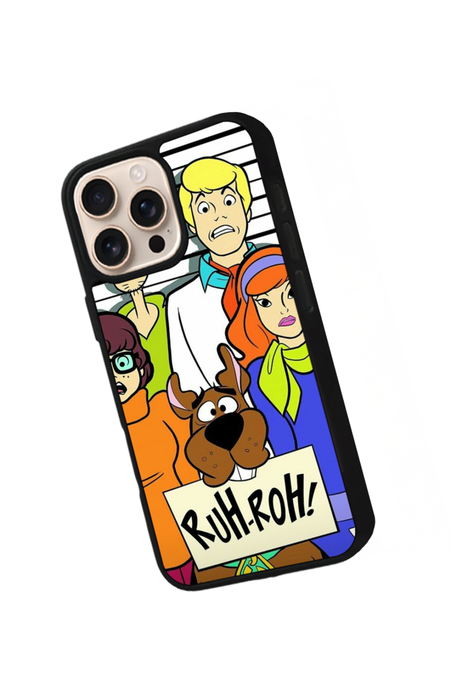 iPhone 15 Pro Max Uyumlu Scooby Doo Tasarımlı Glossy Premium Kılıf