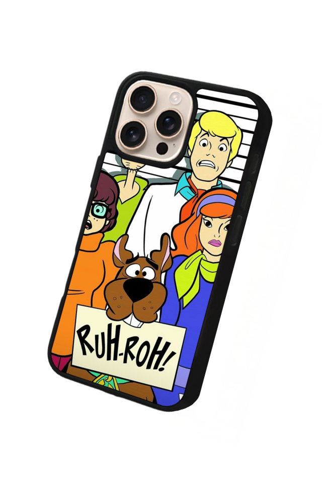 iPhone 15 Pro Max Uyumlu Scooby Doo Tasarımlı Glossy Premium Kılıf