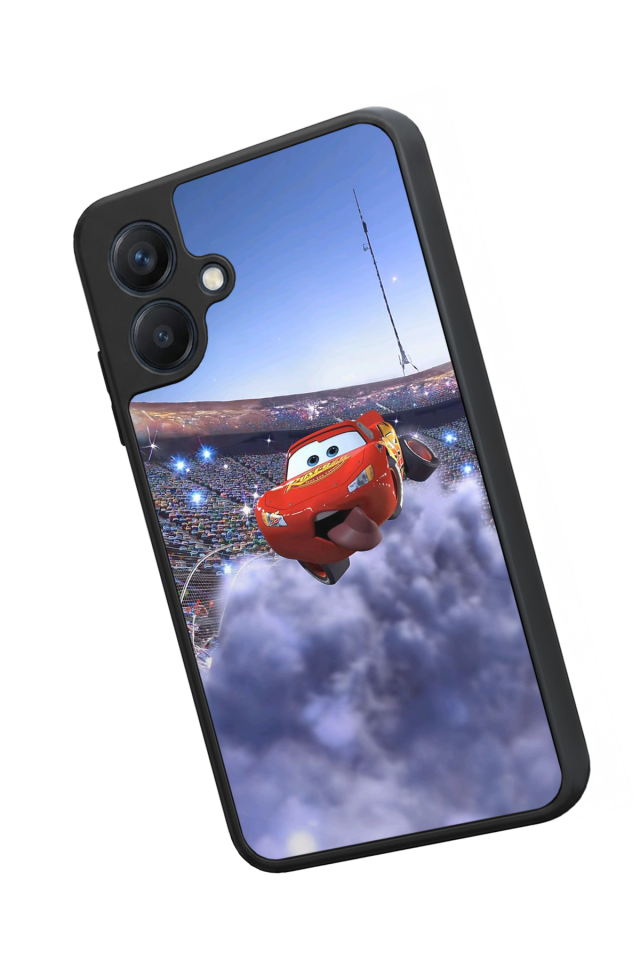 Samsung Galaxy A07 Uyumlu Şimsek McQueen Tasarımlı Glossy Premium Kılıf