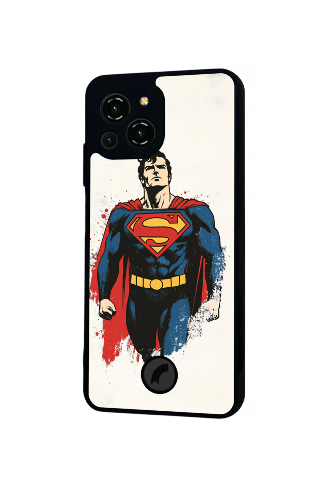 Reeder S23 Pro Max Uyumlu Superman Tasarımlı Glossy Premium Kılıf