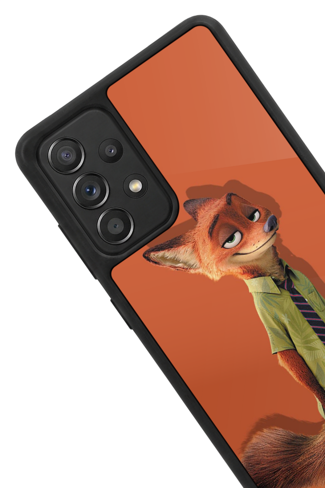 Samsung Galaxy A72 Uyumlu Zootropolis Tasarımlı Glossy Premium Kılıf