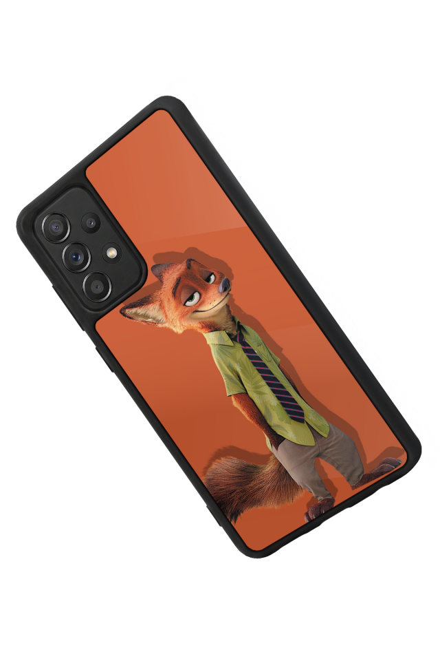 Samsung Galaxy A72 Uyumlu Zootropolis Tasarımlı Glossy Premium Kılıf