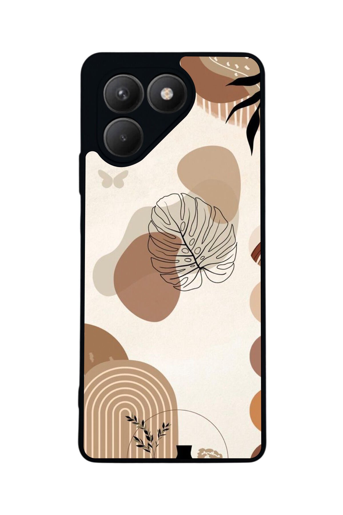 Tecno Pova 7 Mat Uyumlu Siyah Kılıf – Yumuşak Silikon, Koruyucu, Şok Emici Kapak