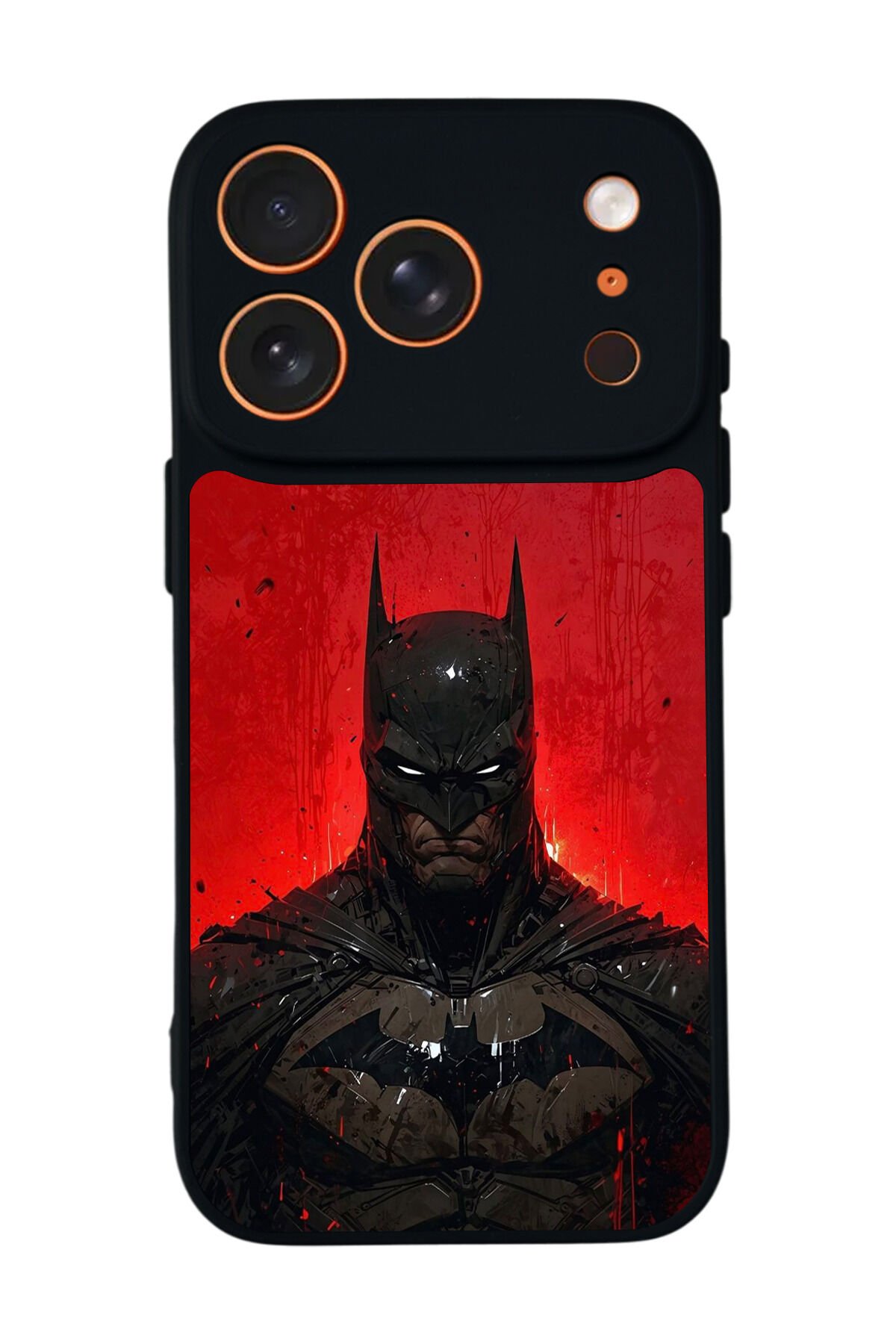 iPhone 17 Pro Uyumlu Batman Tasarımlı Glossy Premium Kılıf