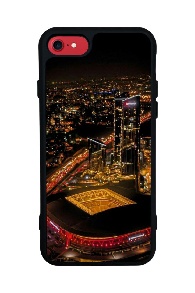 iPhone SE Uyumlu Aslan Tasarımlı Glossy Premium Kılıf