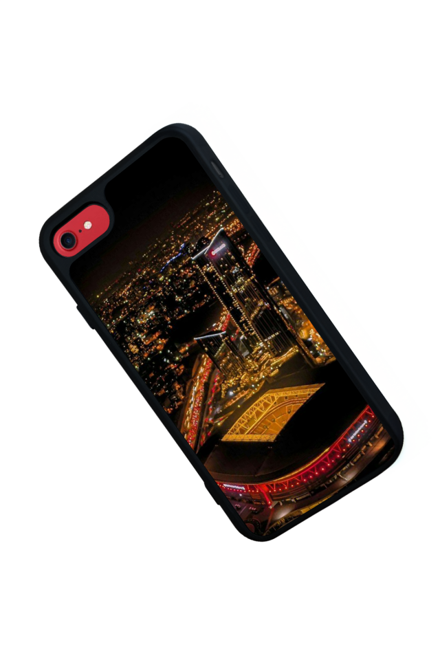 iPhone SE Uyumlu Aslan Tasarımlı Glossy Premium Kılıf