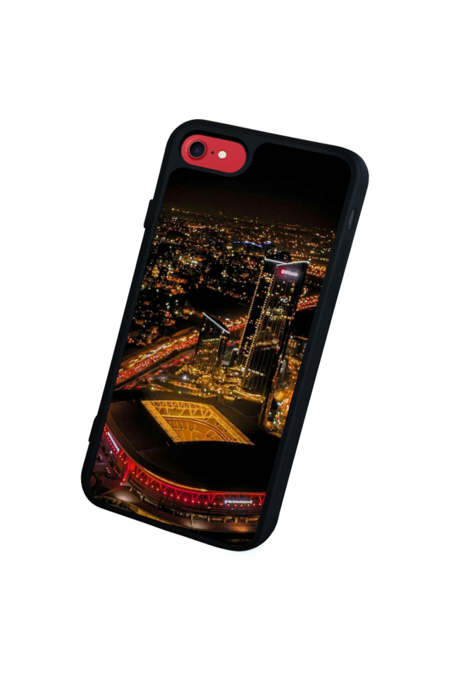 iPhone SE Uyumlu Aslan Tasarımlı Glossy Premium Kılıf