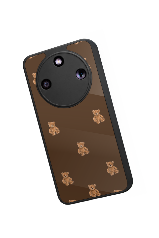 Honor Magic 8 Lite Uyumlu Ayı Tasarımlı Glossy Premium Kılıf