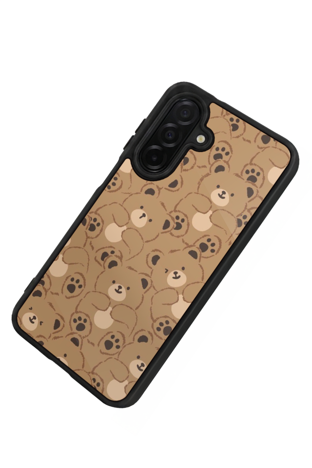 Samsung Galaxy A36 Uyumlu Ayı Tasarımlı Glossy Premium Kılıf