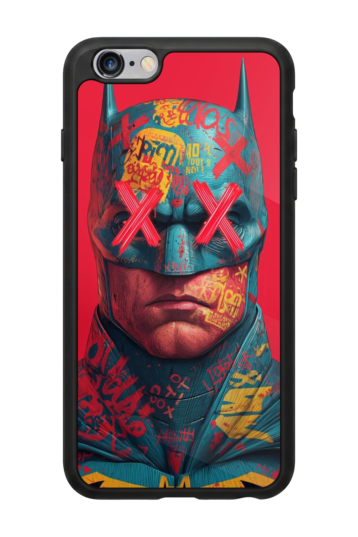 iPhone 6s Plus Uyumlu Batman Tasarımlı Glossy Premium Kılıf