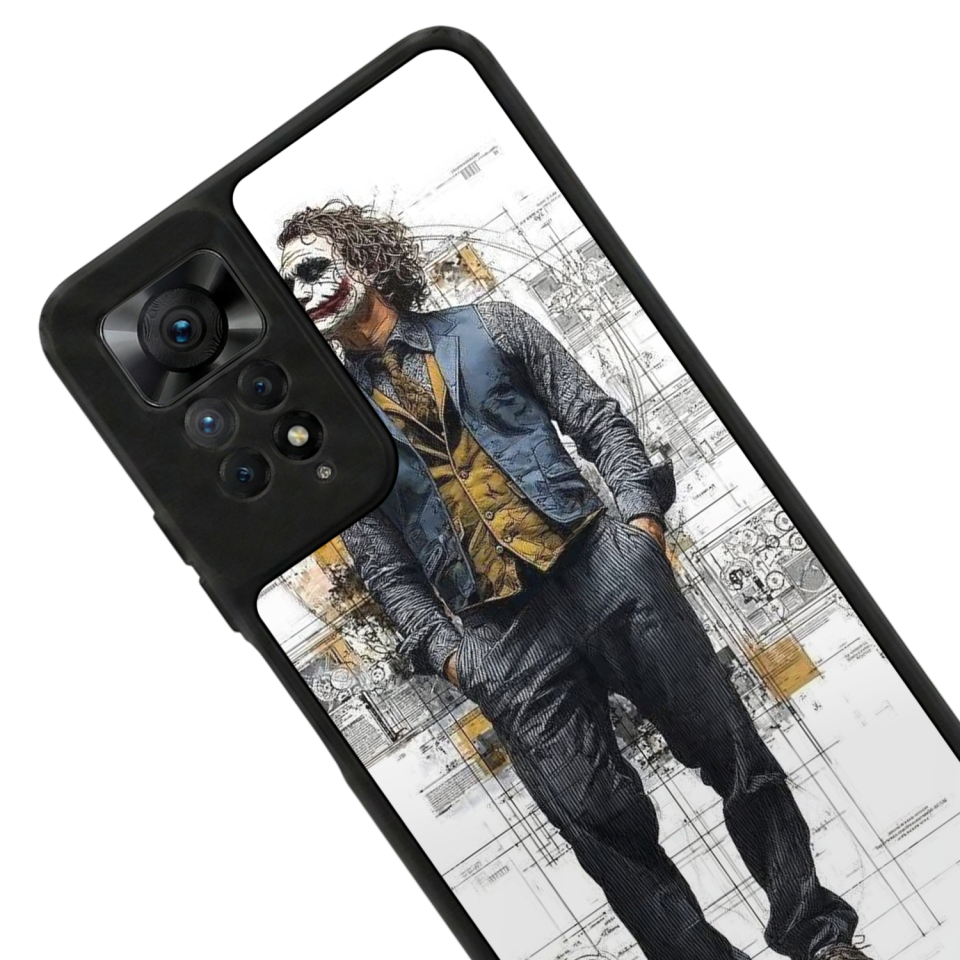 Xiaomi Redmi Note 11 Pro Uyumlu Joker Tasarımlı Glossy Premium Kılıf