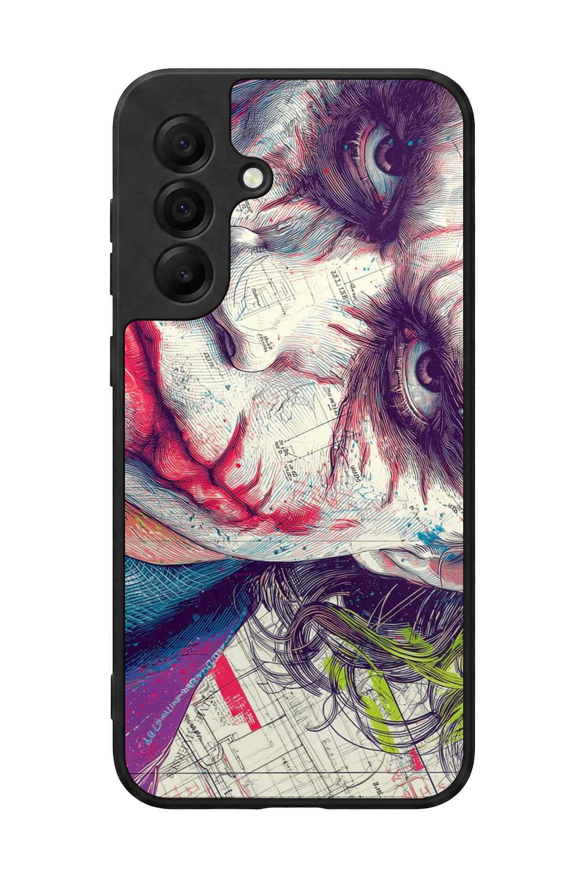 Samsung Galaxy A17 Uyumlu Joker Tasarımlı Glossy Premium Kılıf