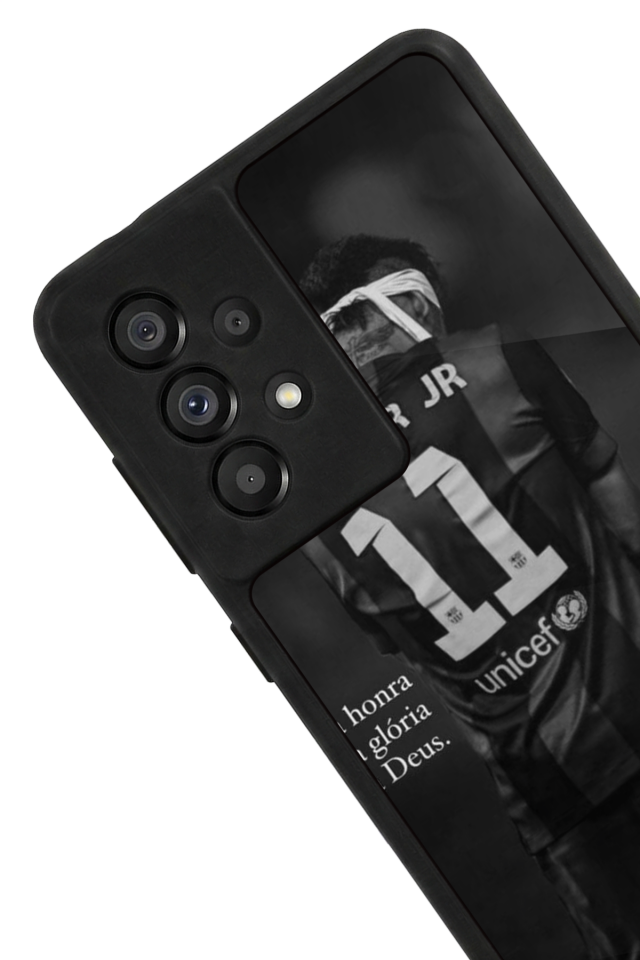 Samsung Galaxy A73 Uyumlu Neymar Tasarımlı Glossy Premium Kılıf