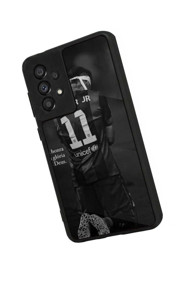 Samsung Galaxy A73 Uyumlu Neymar Tasarımlı Glossy Premium Kılıf
