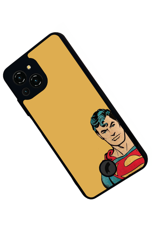 Reeder S23 Pro Max Uyumlu Superman Tasarımlı Glossy Premium Kılıf